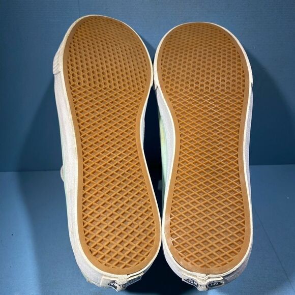 Vans Off The Wall Sk8 hi High Top Ripped Aztec Pattern Sneakers M Sz 7 W 8,5 - Picture 6 of 7